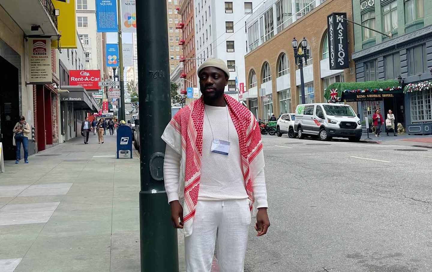 Cornell University student and pro-Palestine activist Momodou Taal.
